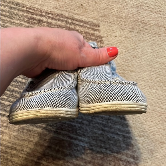 Cat & Jack Kids Slip-On Shoes - Navy and White - Picture 6 of 9